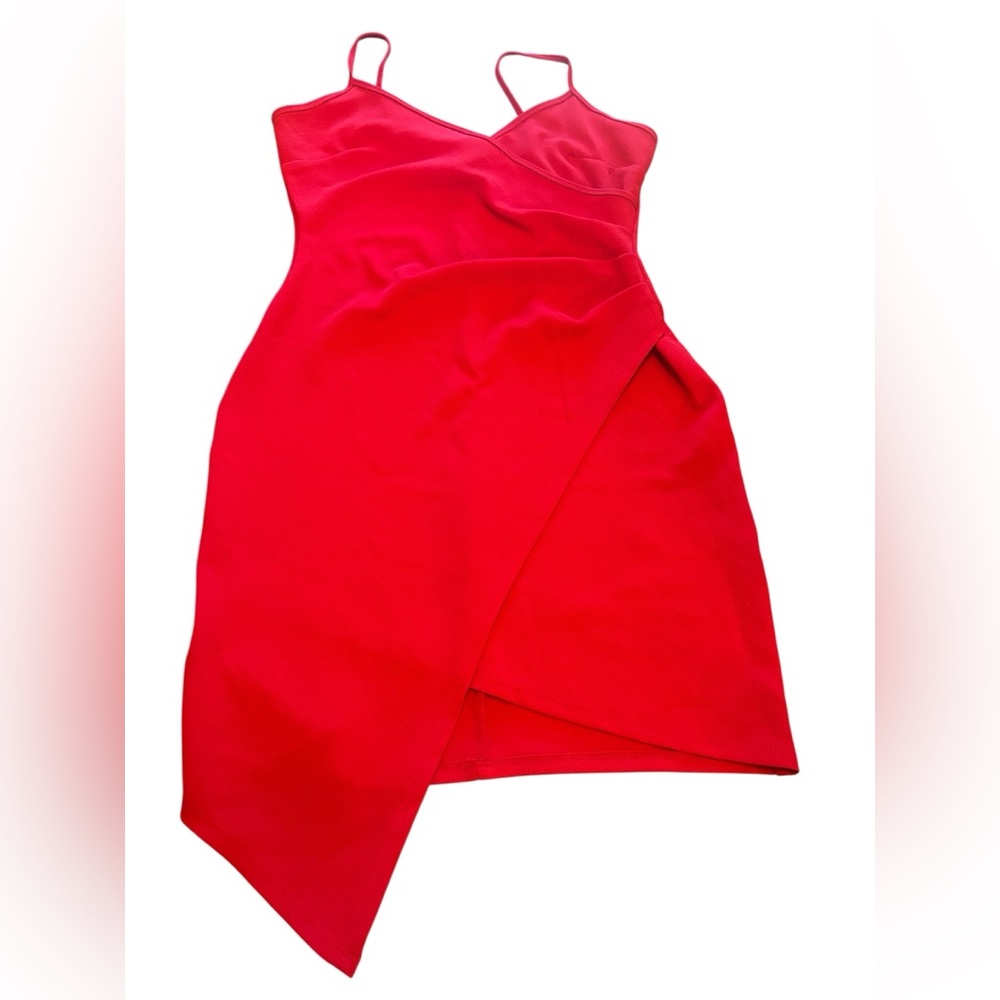 No Boundaries Red Mini Dress